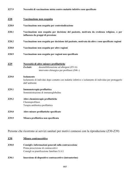 Classificazione Statistica Internazionale delle Malattie e dei ...