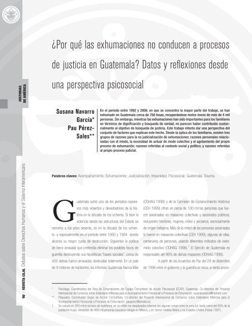 Debates sobre los derechos humanos y el sistema ... - Acnur