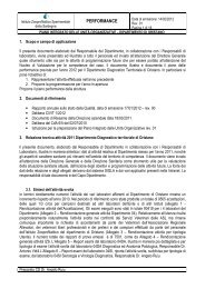 Piano del Dipartimento Territoriale di Oristano - Istituto ...