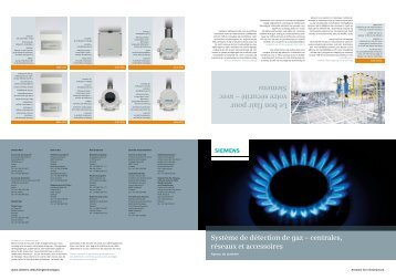 Système de détection de gaz - Siemens Schweiz AG