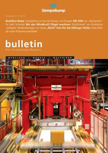 Bulletin 1/2010 - Siempelkamp NIS