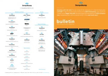 Bulletin 2/2005 - Siempelkamp