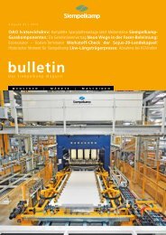 Bulletin 2/ 2012 - Siempelkamp