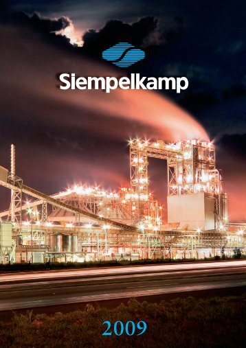 Annual report 2009 - Siempelkamp