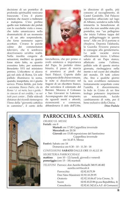 La Lampada - Parrocchia S.Andrea