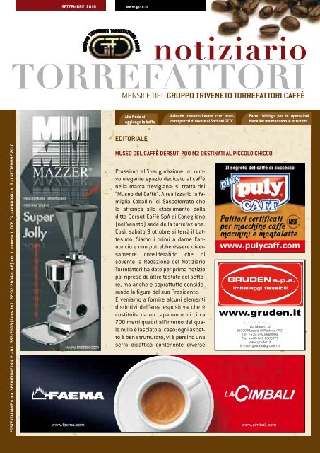 Settembre 2010 - Gttc.It