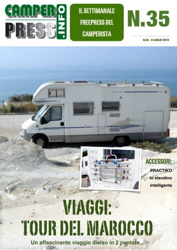 il settimanale freepress del camperista accessori - Camperpress