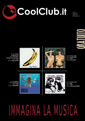 artista: Velvet Underground titolo: the velvet ... - Coolclub.it