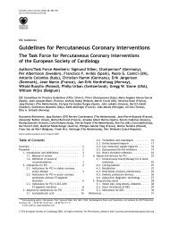 Guidelines for Percutaneous Coronary Interventions - Silber