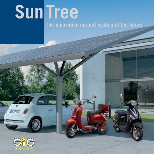 The innovative carport system of the future - SiG Solar GmbH