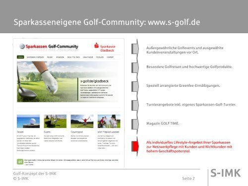 Sparkassen-Golf-Community - S-IMK