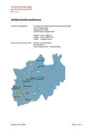 Anfahrtsinformationen - S-IMK