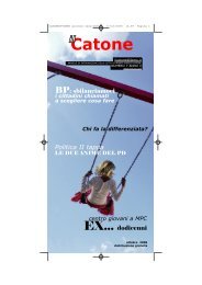 CATONEOTTOBRE giovedi sera:CATONE.qxd - il Refuso