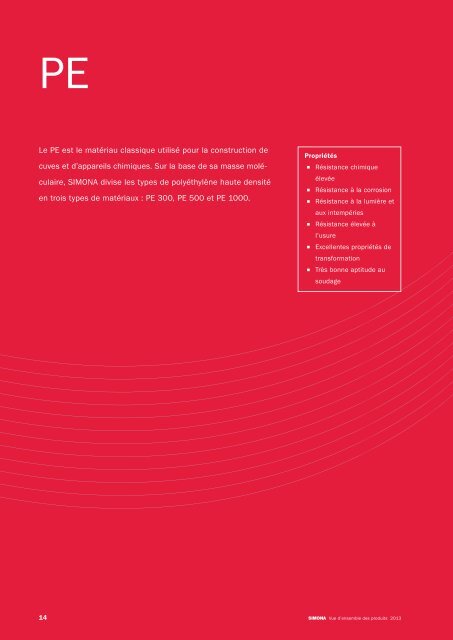 Global Thermoplastic Solutions Vue d'ensemble des ... - Simona AG