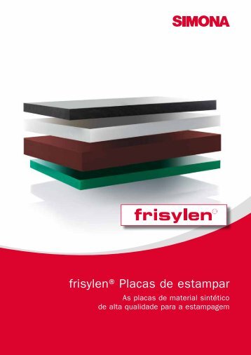 frisylen® Placas de estampar - Simona AG