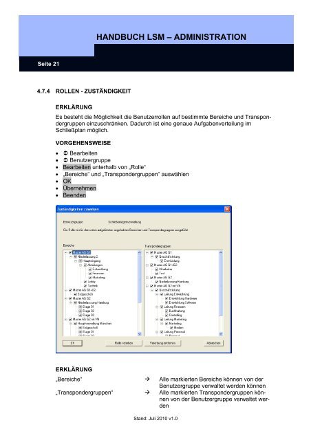 handbuch lsm - administration - SimonsVoss technologies