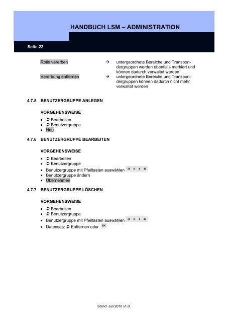 handbuch lsm - administration - SimonsVoss technologies