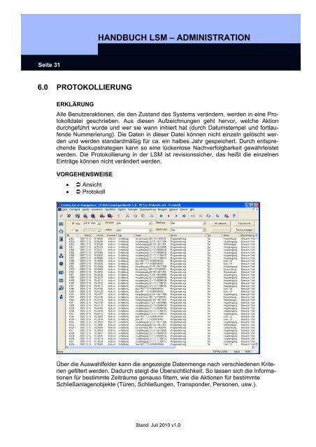 handbuch lsm - administration - SimonsVoss technologies