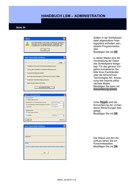 handbuch lsm - administration - SimonsVoss technologies