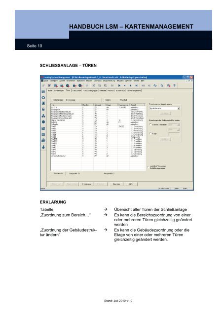 handbuch lsm ? kartenmanagement - SimonsVoss technologies