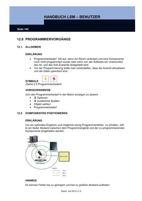 handbuch lsm ? benutzer - SimonsVoss technologies