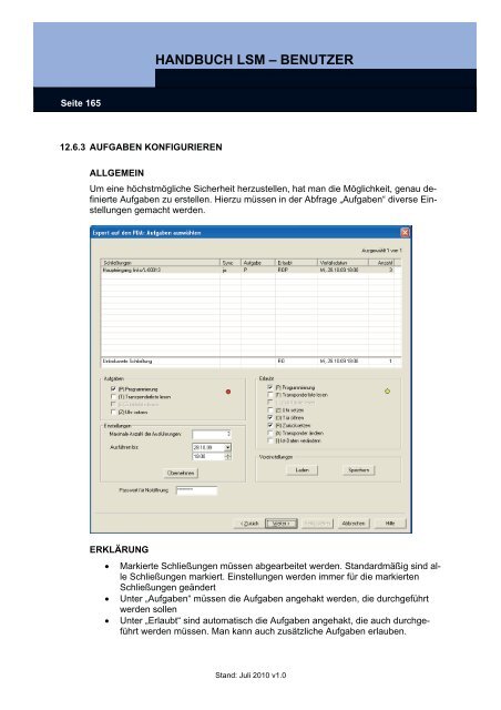 handbuch lsm ? benutzer - SimonsVoss technologies