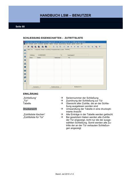 handbuch lsm ? benutzer - SimonsVoss technologies