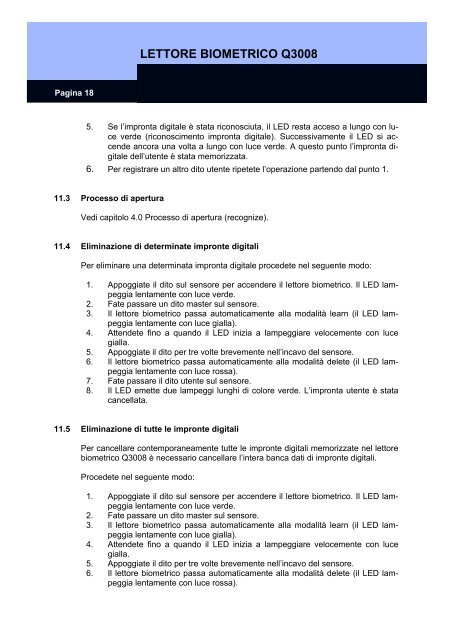 Manuale completo del sistema - SimonsVoss technologies