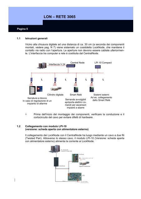 Manuale completo del sistema - SimonsVoss technologies