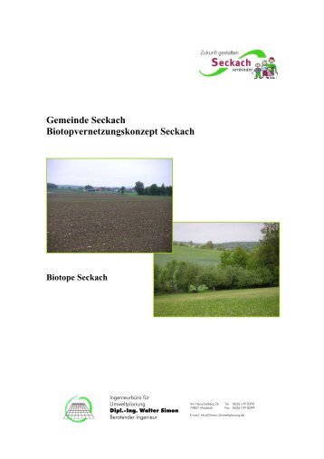Biotopkataster Seckach - Ing. Walter Simon