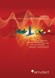 best welded - Simufact Engineering GmbH