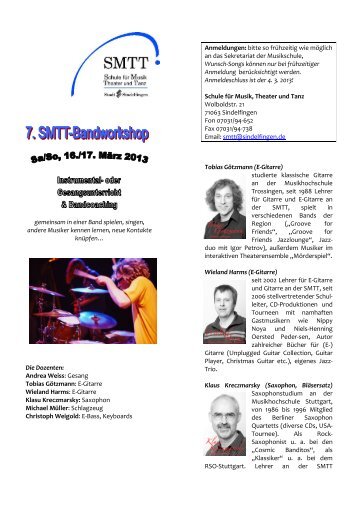 Bandworkshop 2013, PDF