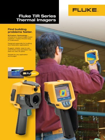 Fluke TiR Series Thermal Imagers - Fluke TiR1