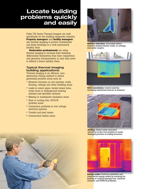 Fluke TiR Series Thermal Imagers - Fluke TiR1