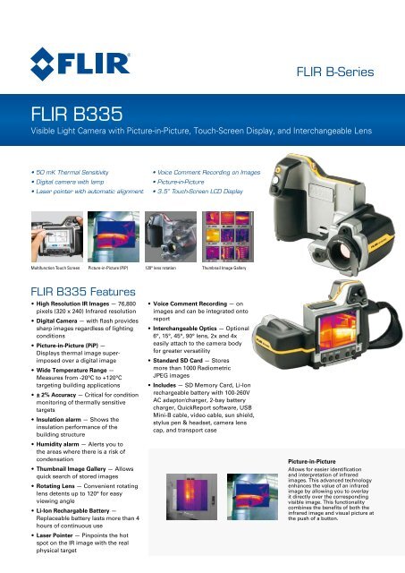 Flir B335 Sitel
