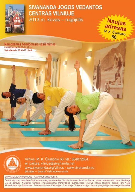 2013 spaudai_Layout 1 - Sivananda Yoga