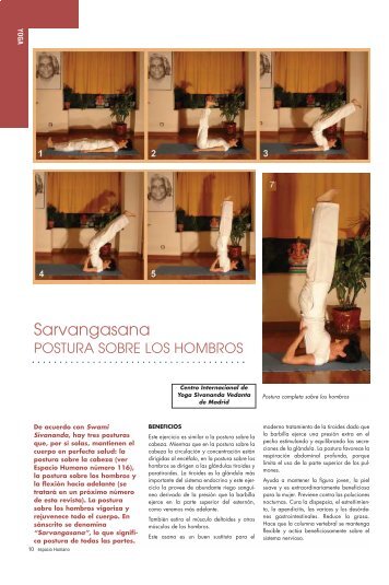 Sarvangasana - Centro de Yoga Sivananda Madrid