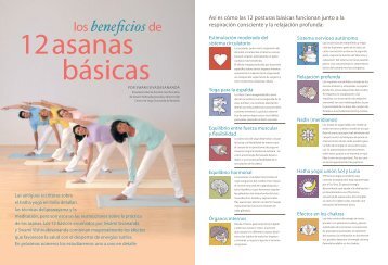 Los beneficios de 12 asanas básicos - Sivananda Yoga