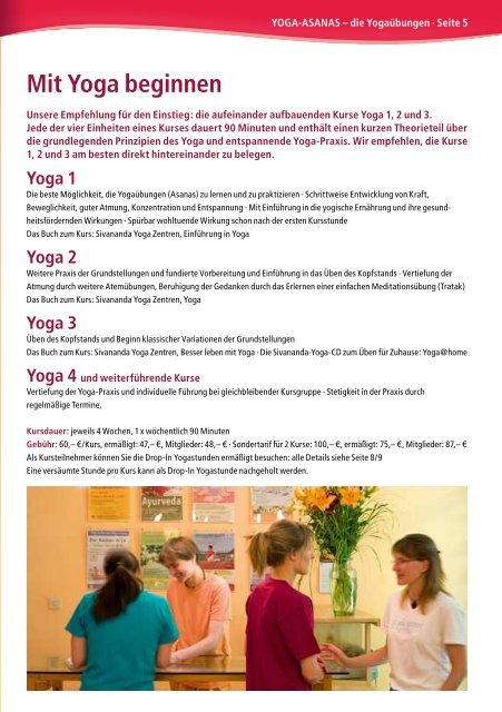 Sivananda YOGa vedanta Zentrum Berlin