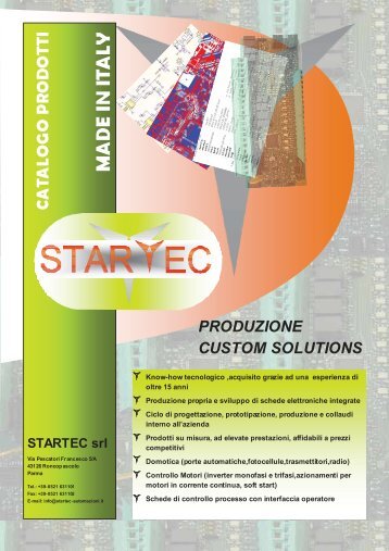 MADE IN ITALY - Startec