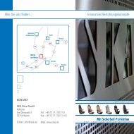 Mit Sicherheit Perfektion Innovative Bestuhlungskonzepte Wie ... - SKA