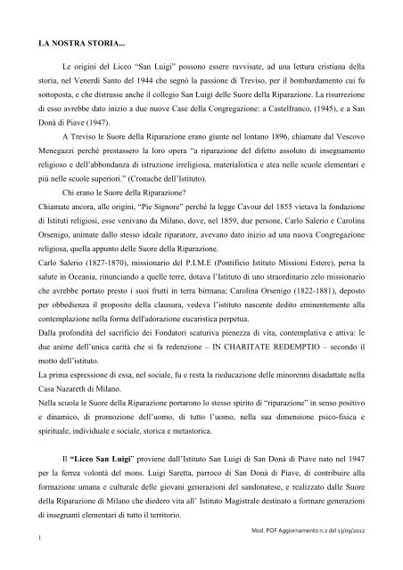 Quali sono tutti i livelli di incontri nella storia del liceo