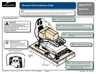 003-1932-99 - Install Guide, Elevance Chair - Midmark