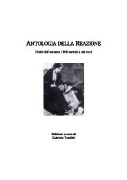 ANTOLOGIA DELLA REAZIONE - Comune di Isernia