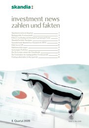 investment news - Skandia Lebensversicherung AG