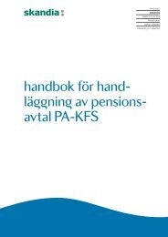 Handbok PA-KFS - Skandia