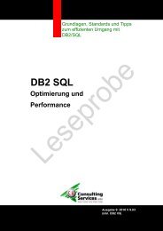 DB2 Optimierung und SQL-Performance - SK Consulting Services ...