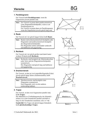 8. Klasse Geometrie (PDF)