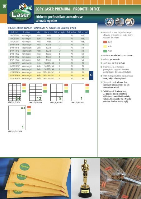 Catalogo 2013 - Etichette Tico