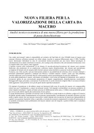 Nuova filiera per la valorizzazione della carta da macero - Enea